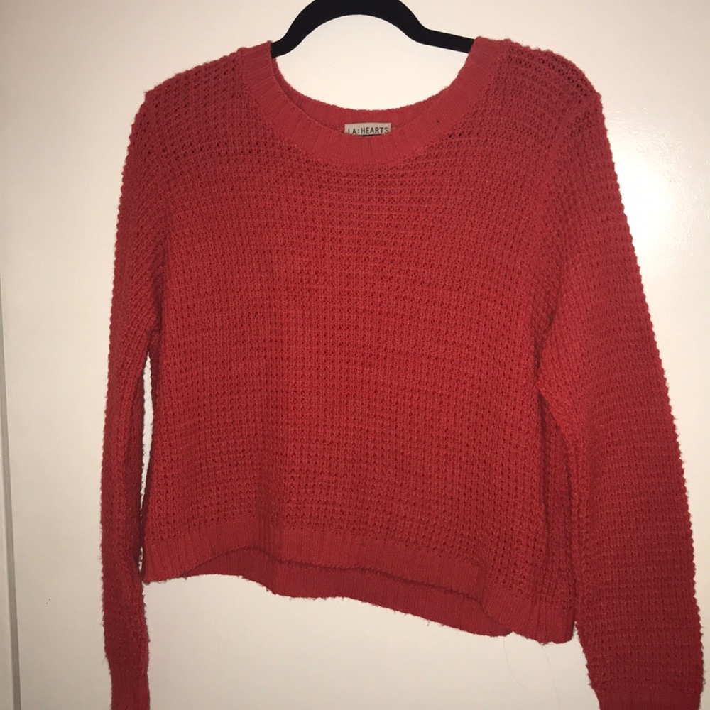 Red sweater!